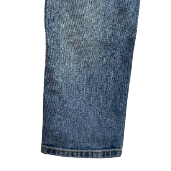 Joe's Jeans The Billie Crop Boyfriend Slip Crop Short Leg Blue Mid Rise 25 - Picture 10 of 16